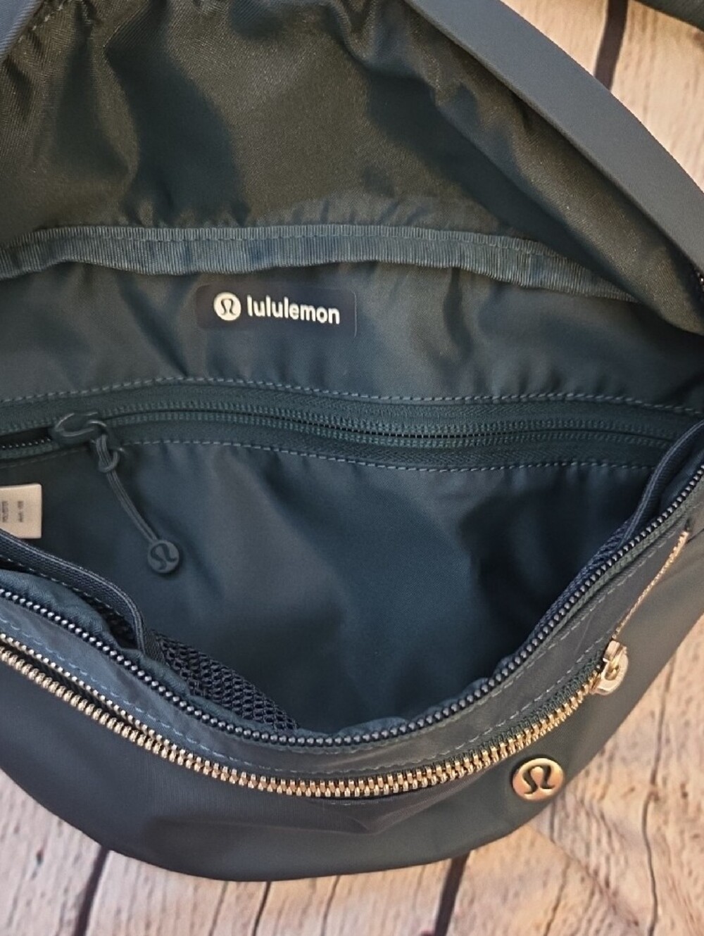 lululemon athletica Teal Green Crossbody Belt Bag - Picture 4 of 6